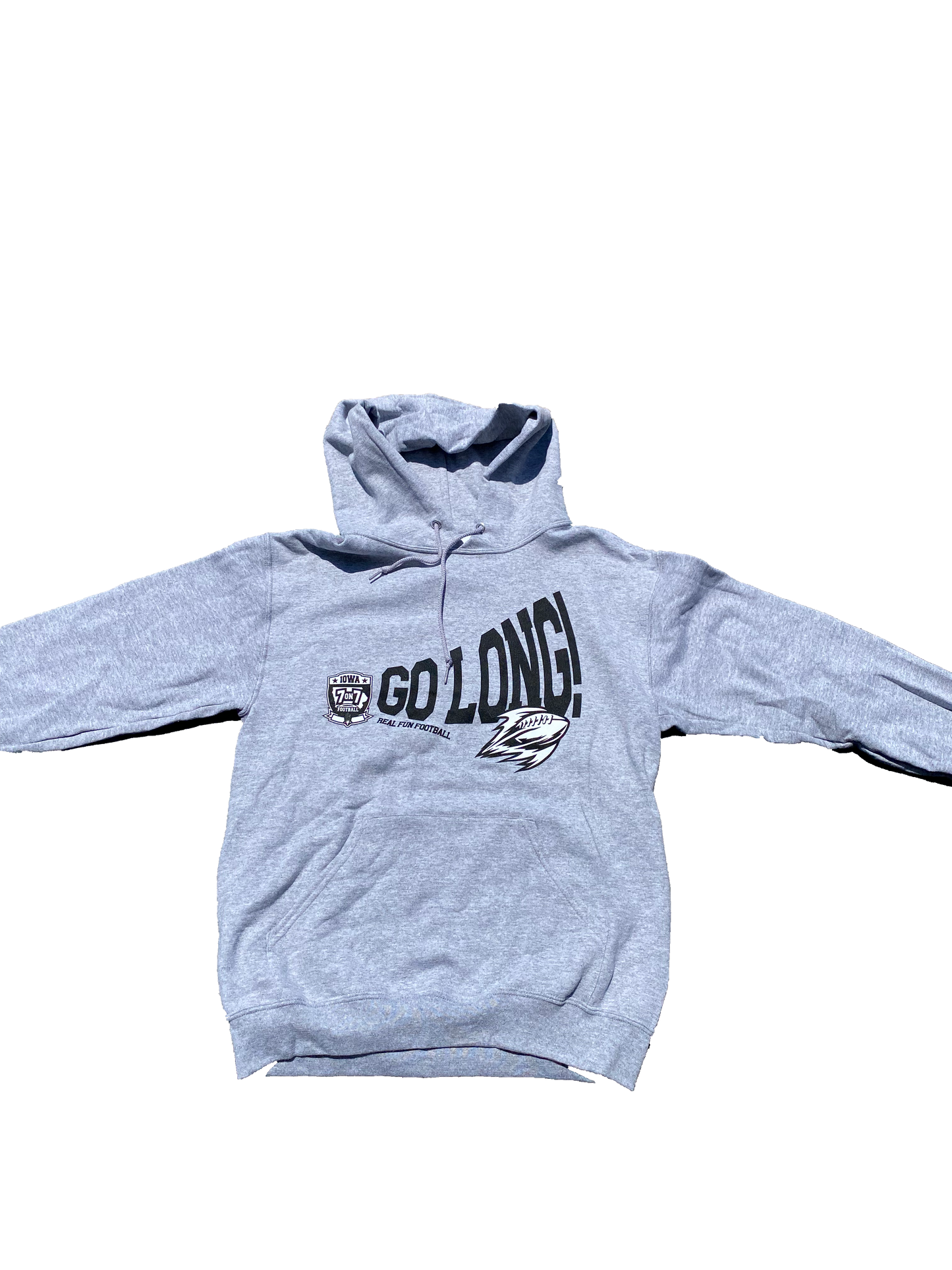 7v7 Go Long Cotton Grey Sweatshirt